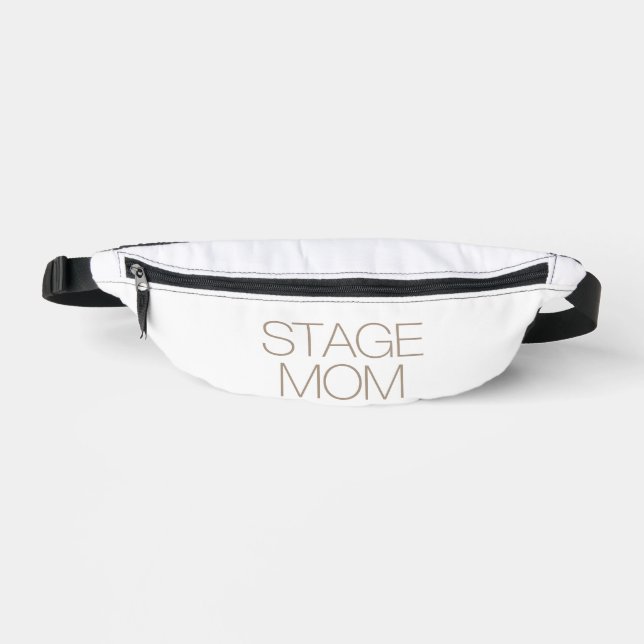 Stage Mom Tan Fanny Pack (Front)