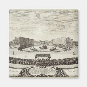 Stage on the Large Pond representing Magnet