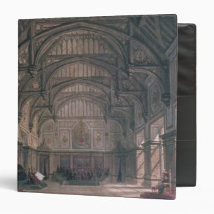 Stage set for Act III of the play 'Henry VIII' Binder