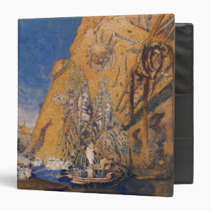 Stage set for the 'Dieu Bleu' Binder