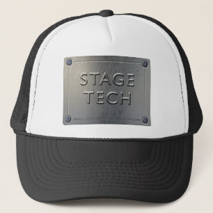 STAGE TECH Cap - Metal Plate Design.