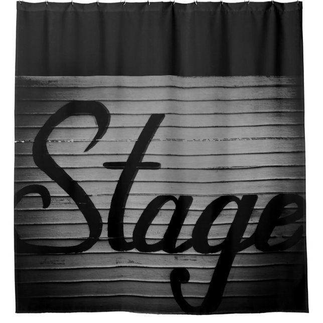 "Stage" Vintage Sign  (Front)