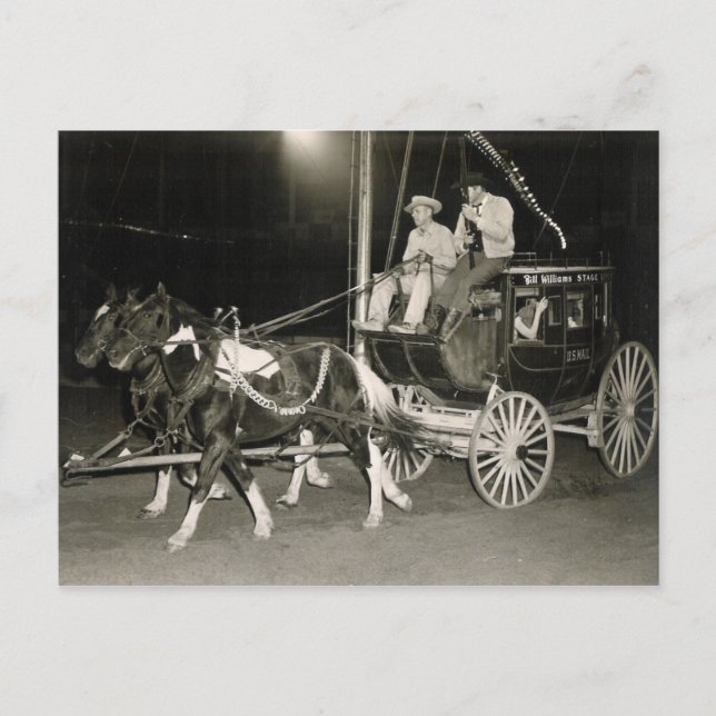 STAGECOACH #55 POSTCARD (Front)