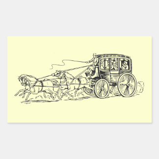 Stagecoach Sticker