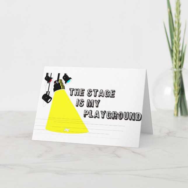 StageIsMyPlayground Card (Front)
