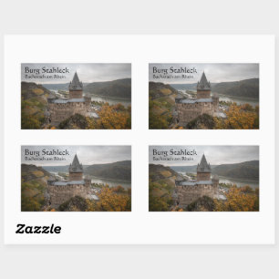 Stahleck Castle Germany Sticker