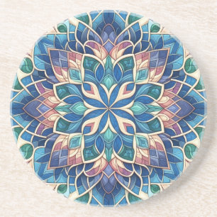 Stain Glass Bloom Coaster