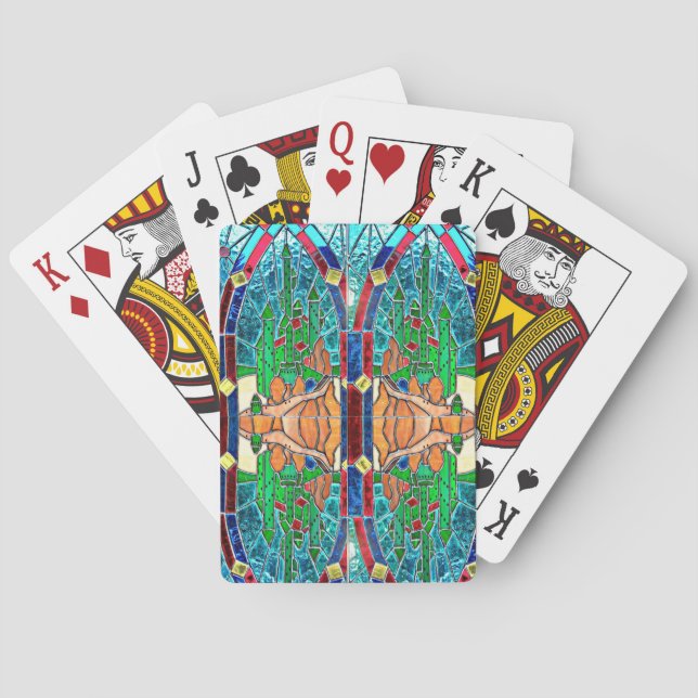 Stain glass cards (Back)