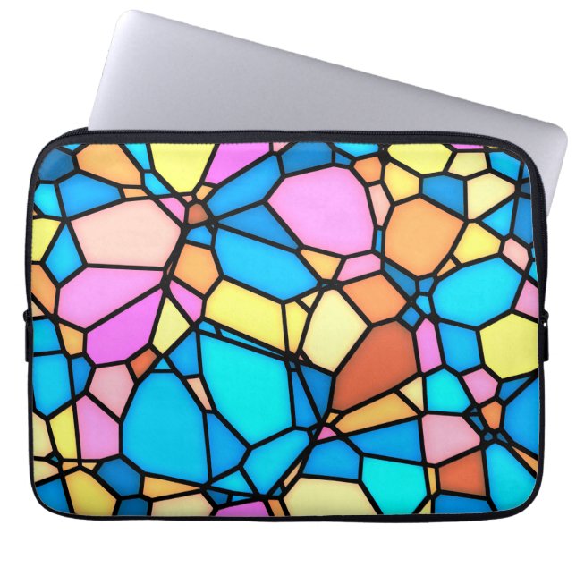 Stain Glass Lite Laptop Sleeve (Front)