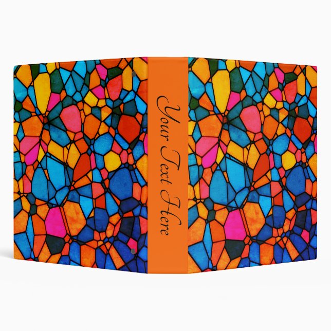 Stain Glass Tote Bag Binder (Background)