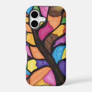 Stain glass tree art 