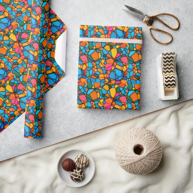 Stain Glass Wrapping Paper (Crafts)