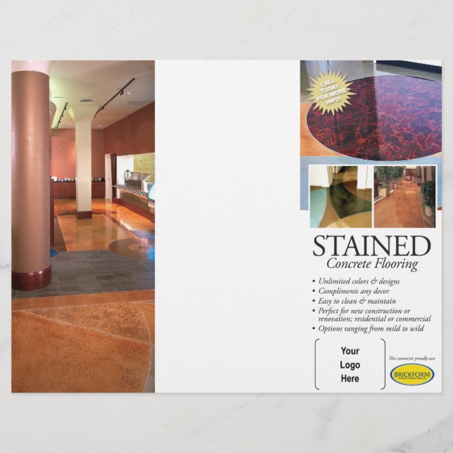 Stained Concrete Brochure (Front)