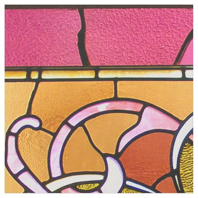 Stained Glass 1&2 Options Custom Fabric (Close Up)