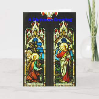 Stained Glass #4 Holiday Card