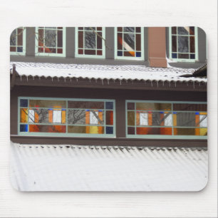Stained Glass and Icicles - Martha's Vineyard Mouse Pad