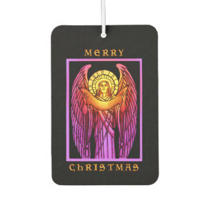 Stained Glass Angel Air Freshener