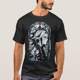 Stained Glass Arlecchino T-Shirt