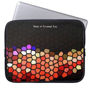 Stained Glass Art Pathway Personal Laptop Cover