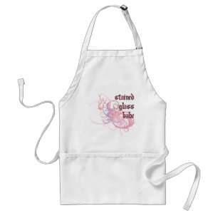 Stained Glass Babe Standard Apron