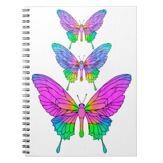Stained Glass Butterflies Notebook