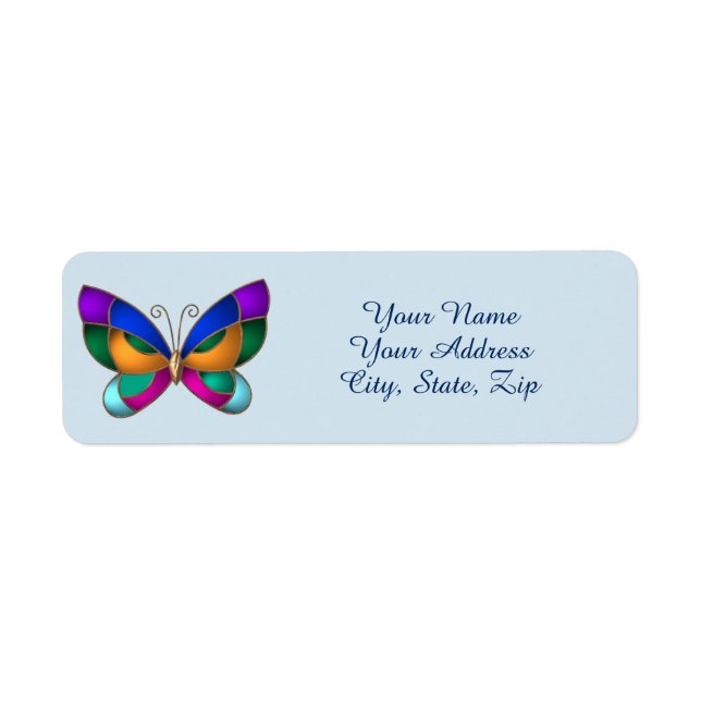 Stained Glass Butterfly (Front)