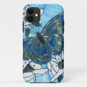 Stained Glass Butterfly iPhone 11 Case