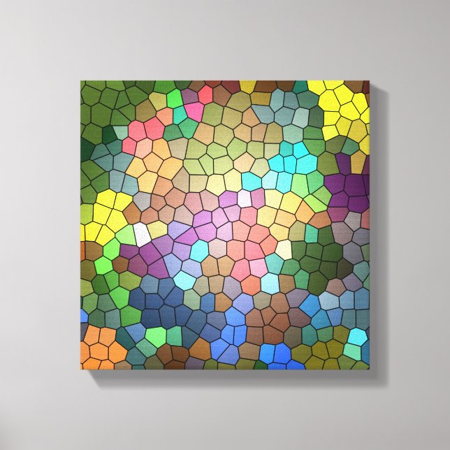 Stained Glass by Shirley Taylor Canvas Print (Front)