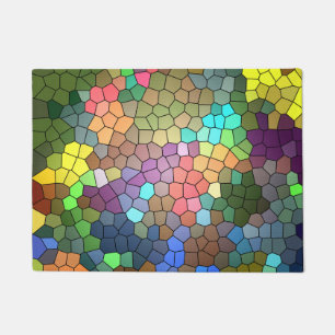 Stained Glass by Shirley Taylor Doormat