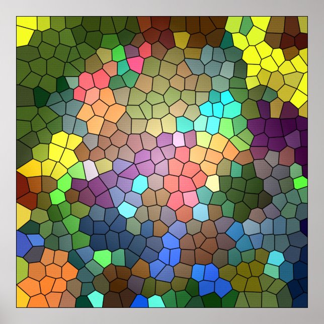 Stained Glass by Shirley Taylor Poster (Front)