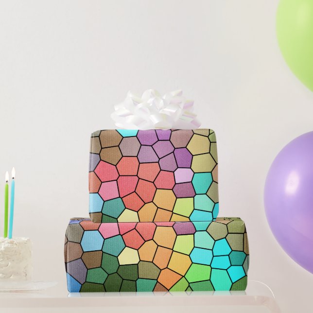 Stained Glass by Shirley Taylor Wrapping Paper (Party Gifts)