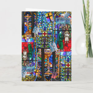 Stained Glass  Card