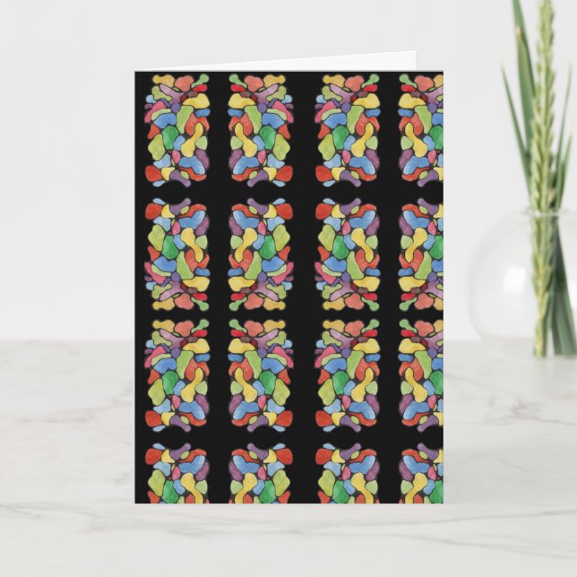 stained glass card (Front)