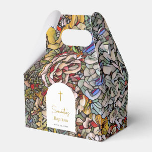 Stained Glass Christening Baptism Favour Favor Box