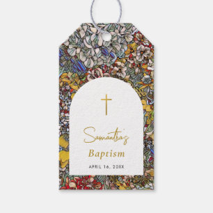 Stained Glass Christening Baptism Favour Gift Tags