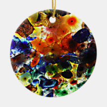 Stained Glass Christmas Ornament