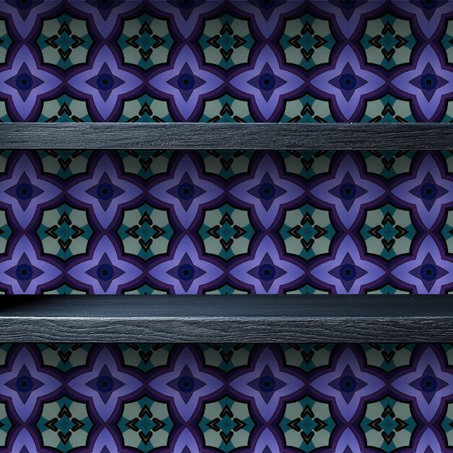 Stained Glass Cross Small Print  Wallpaper (Stained Glass Cross Small Print Wallpaper on a shelf)
