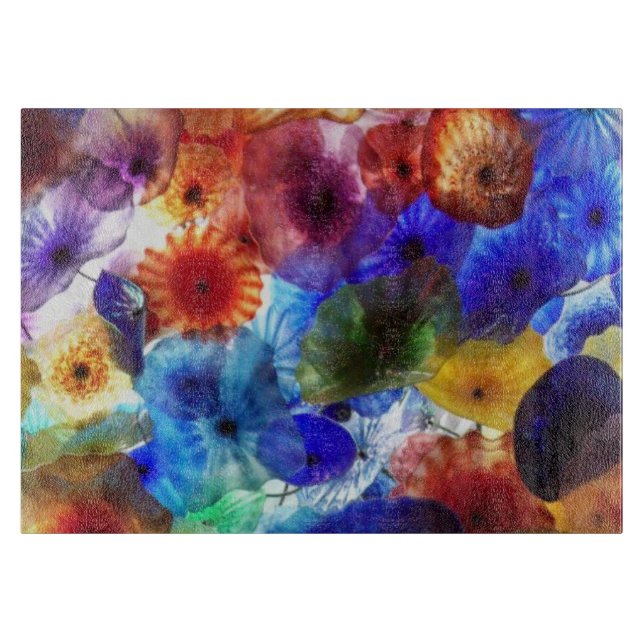 Stained Glass cutting boards designs Colourful (Front)