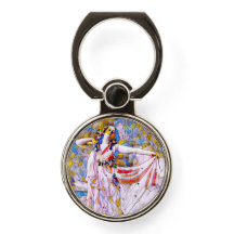 Stained Glass Dancer in Flowing Dress