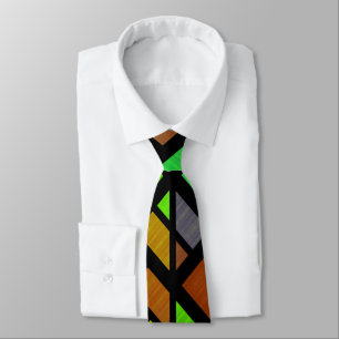 Stained Glass Design Tie