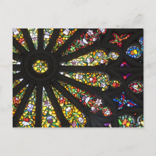 Stained Glass detail 2 Postcard