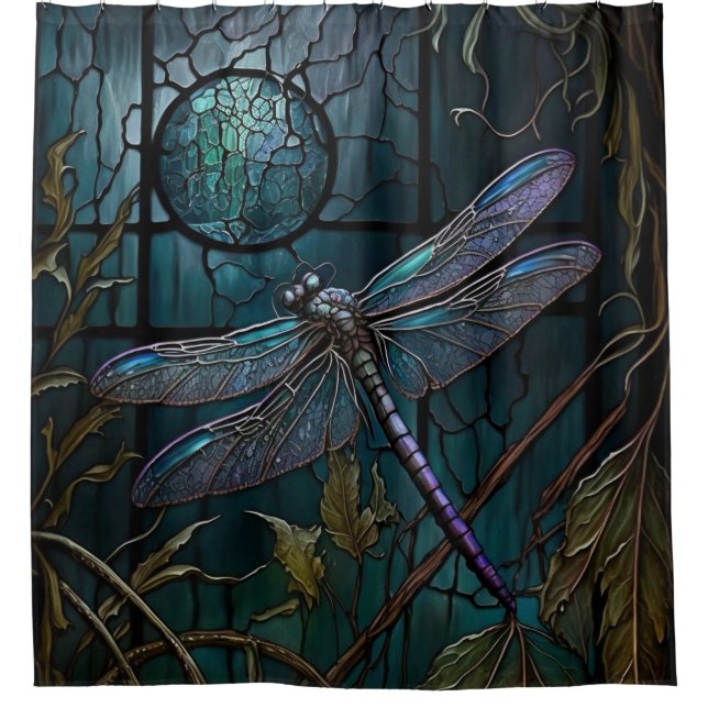 Stained Glass Dragonfly (Front)