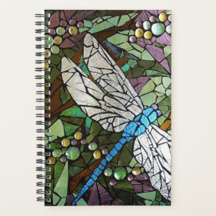 Stained Glass Dragonfly Planner