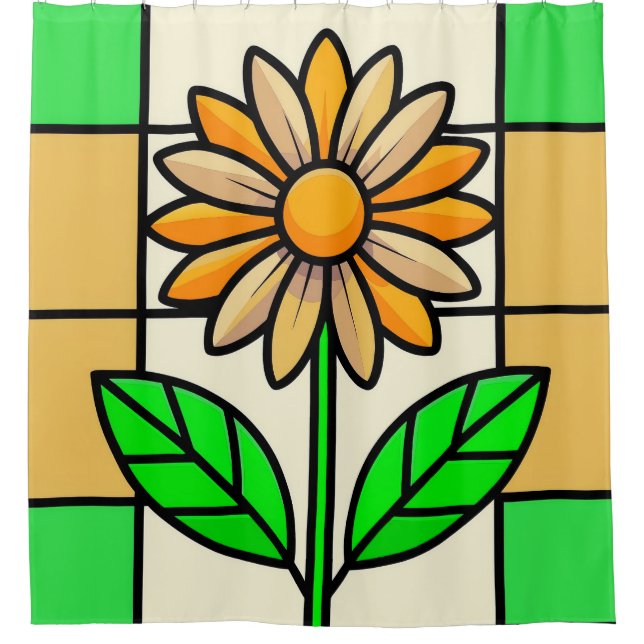 Stained Glass Flower (Front)