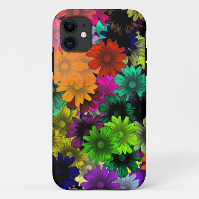Stained glass flowers Case-Mate iPhone case (Back)