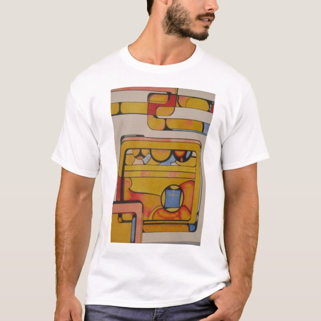 "Stained Glass for Duchamp" T-Shirt (Front)