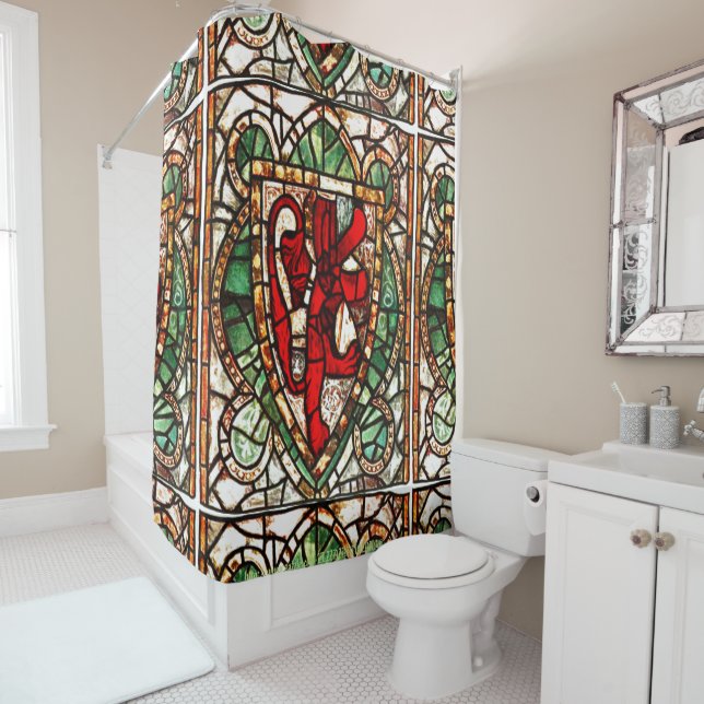 "Stained glass Heraldic Panel" (In Situ)