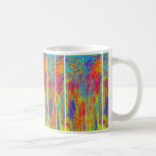 Stained Glass Impression Coffee Mug