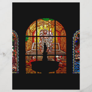 stained glass jesus