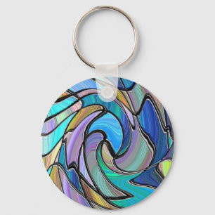 Stained Glass Keychain
